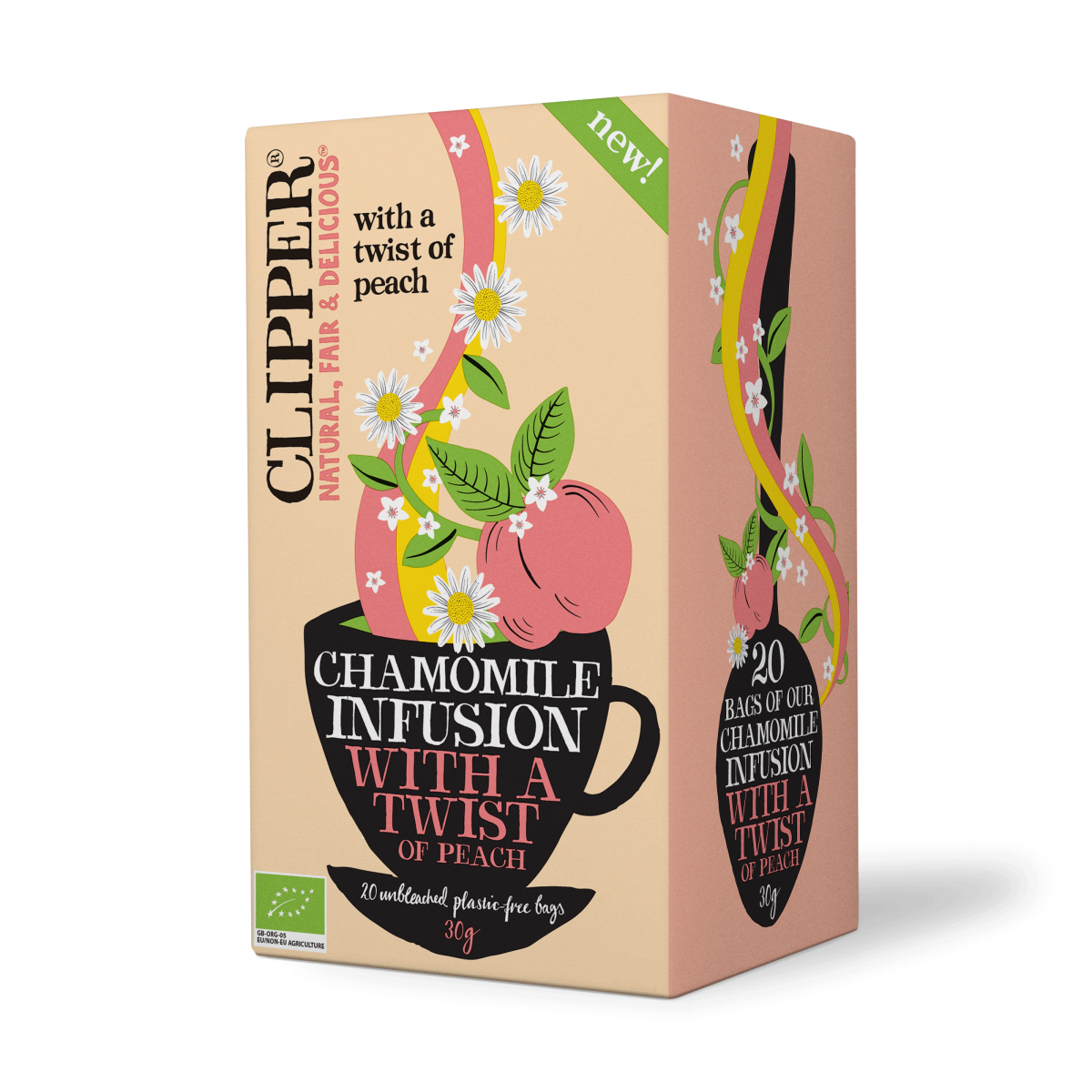 Georgia Peach Organic – Clipper Ship Tea Company